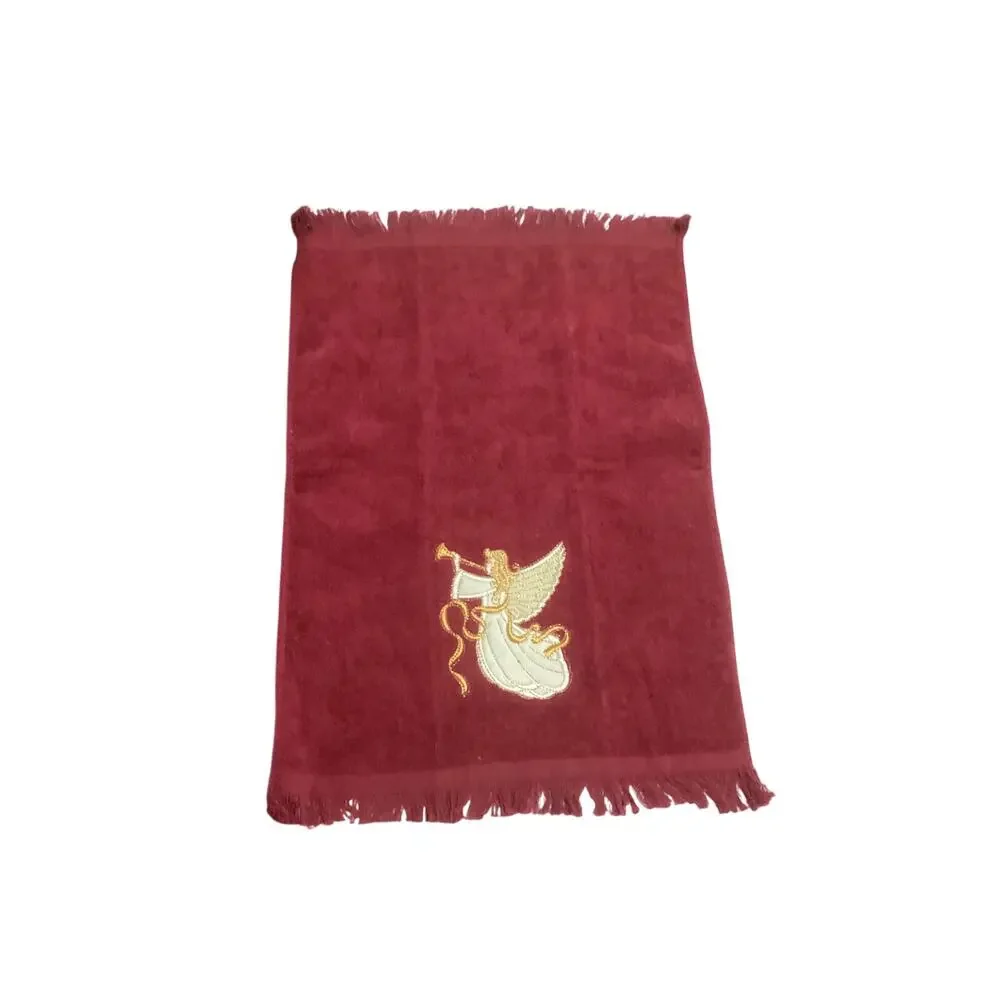 Embroidered Decorative Angel Towel